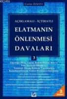Açıklamalı - İçtihatlı Elatmanın Önlenmesi Davaları 3  Frontansicht 1