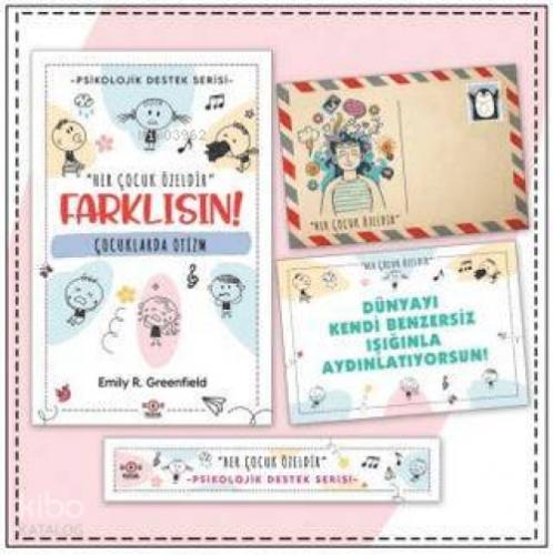 Çocuklarda Otizm (Kartpostal ve Ayraç);Çocuklar İçin Psikolojik Destek Serisi  Frontansicht 1