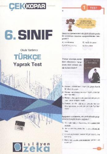 6. Sınıf Türkçe Yaprak Test  Frontansicht 1