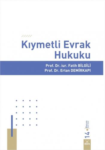 Kıymetli Evrak Hukuku  Frontansicht 1