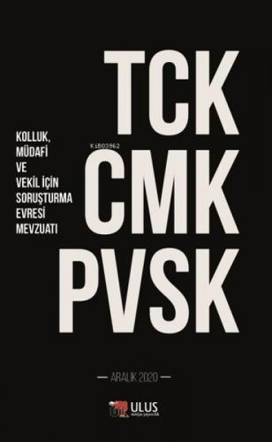 TCK - CMK - PVSK: Kolluk, Müdafi ve Vekil İçin Soruşturma Evresi Mevzuatı  Frontansicht 1