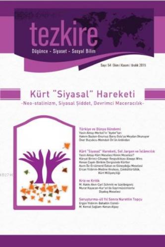 Tezkire Dergisi Sayı:54 - Kürt "Siyasal" Hareketi  Frontansicht 1