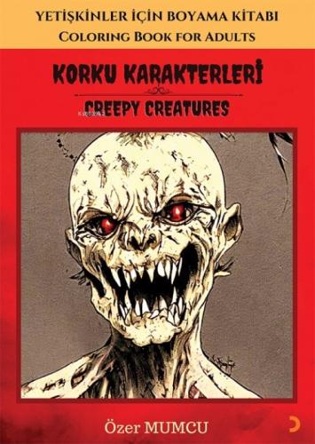 Yetişkinler için Boyama Kitabı - Korku Karakterleri  Frontansicht 1