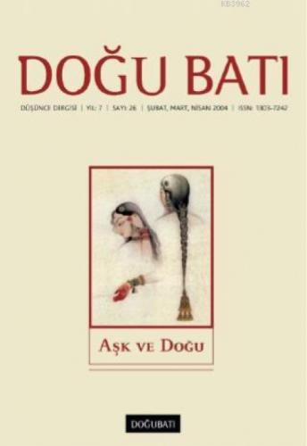 26. Sayı - Aşk ve Doğu  Frontansicht 1