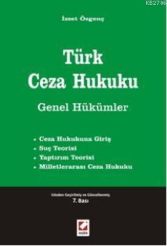 Türk Ceza Hukuku  Frontansicht 1