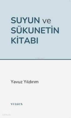 Suyun ve Sükunetin Kitabı  Frontansicht 1