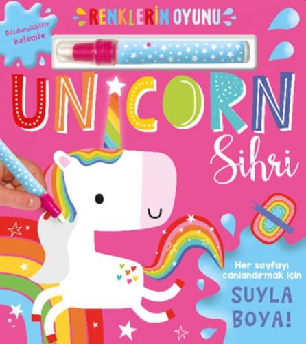 Renklerin Oyunu – Unicorn Sihri (Su Doldurulabilir Kalemli)  Frontansicht 1