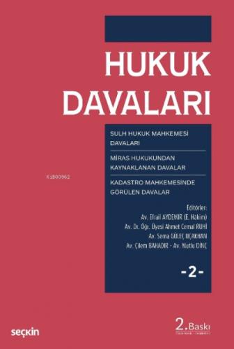 Hukuk Davaları - Cilt:2  Frontansicht 1