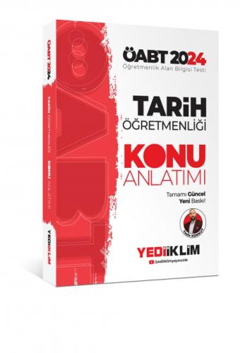 Yediiklim Yayınları 2024 ÖABT Tarih Öğretmenliği Konu Anlatımı  Frontansicht 1