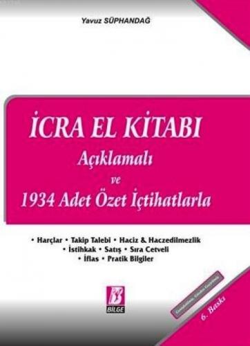 İcra El Kitabı  Frontansicht 1