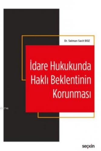 İdare Hukukunda Haklı Beklentinin Korunması (Ciltli)  Frontansicht 1