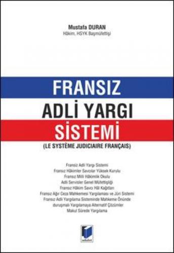 Fransız Adli Yargı Sistemi  Frontansicht 1