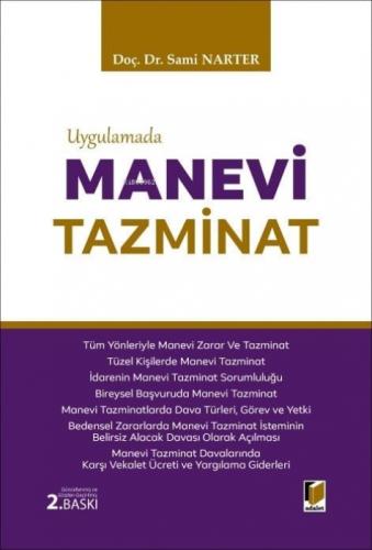Uygulamada Manevi Tazminat (Ciltli)  Frontansicht 1