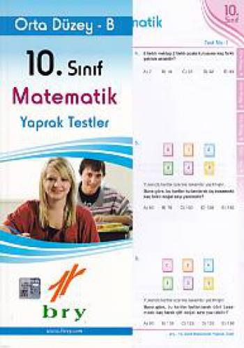 10. Sınıf Matematik Yaprak Testler Orta Düzey (B)  Frontansicht 1