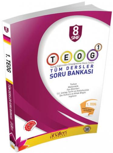 8.Sınıf TEOG 1 Tüm Dersler Soru Bankası  Frontansicht 1