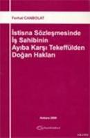 İstisna Sözleşmesinde İş Sahibinin Ayıba Karşı Tekeffülden Doğan Hakları  Frontansicht 1