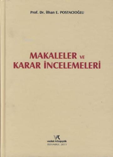 Makaleler ve Karar İncelemeleri  Frontansicht 1