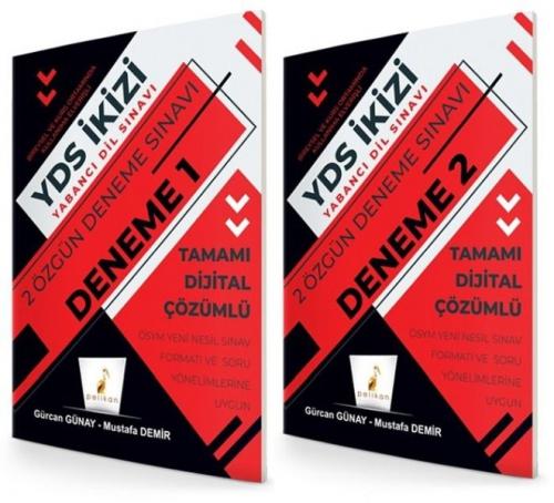 YDS İkizi 2 Özgün Deneme Sınavı Dijital Çözümlü  Frontansicht 1