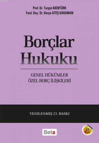 Borçlar Hukuku  Frontansicht 1
