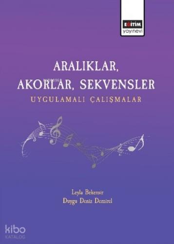 Aralıklar, Akorlar Sekvensler Uygulamalı Çalışmalar  Frontansicht 1