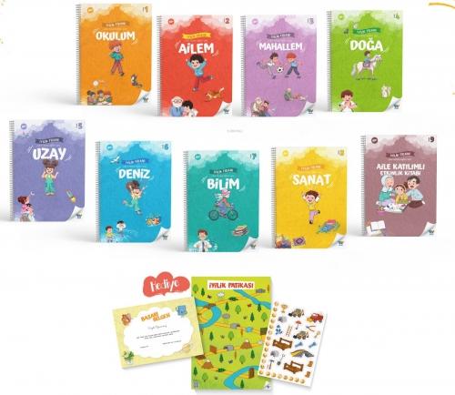 İyilik Fidanı Okul Öncesi Eğitim Seti (9 Kitap)  Frontansicht 1