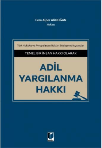 Temel Bir İnsan Hakkı Olarak Adil Yargılanma Hakkı  Frontansicht 1