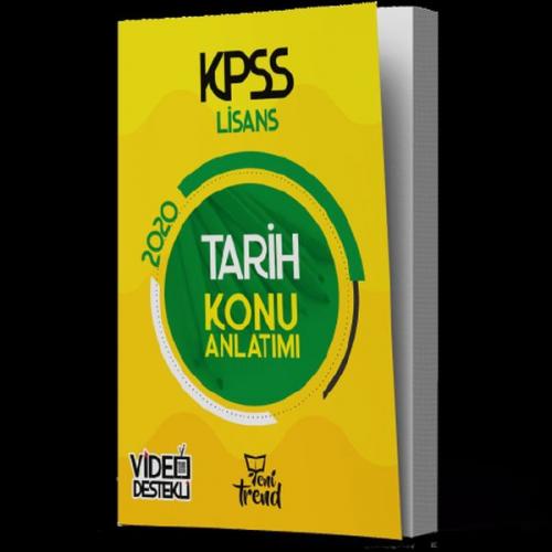 2020 KPSS Tarih Konu Anlatımı  Frontansicht 1