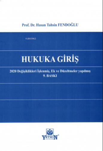 Hukuka Giriş  Frontansicht 1