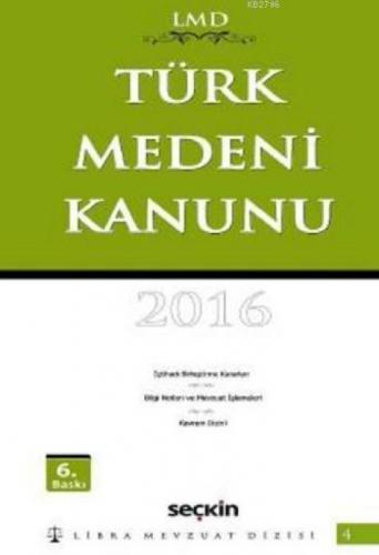 Türk Medeni Kanunu (Ciltli)  Frontansicht 1