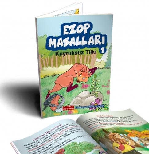 Ezop Masalları 1 / Kuyruksuz Tilki (Renkli Resimli 7+Yaş)  Frontansicht 1