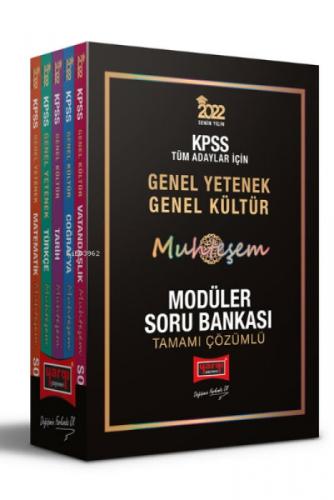 2022 KPSS GY GK Muhteşem Tamamı Çözümlü Modüler Soru Bankası  Frontansicht 1