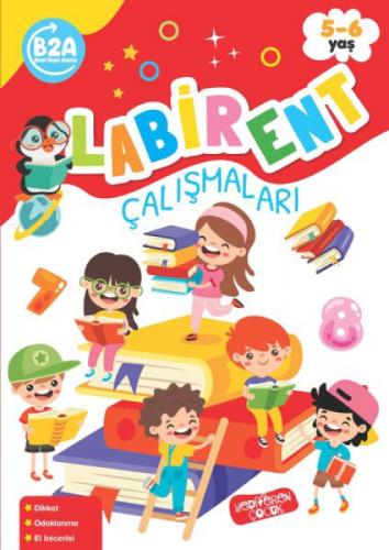Labirent Çalışmaları;5-6 Yaş  Frontansicht 1