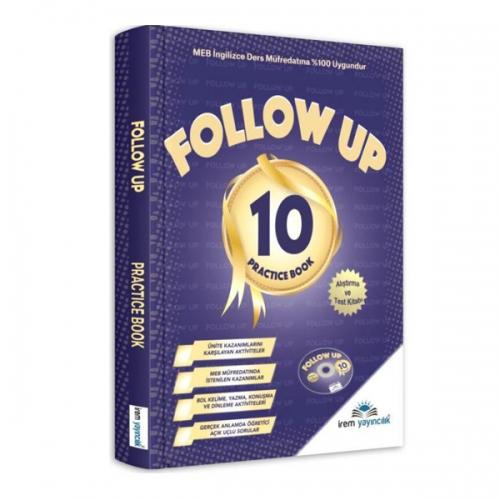 10. Sınıf Follow Up İngilizce Test ve Alıştırma Kitabı  Frontansicht 1