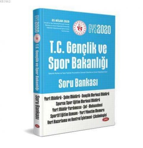 Data Yayınları 2020 GYS Gençlik ve Spor Bakanlığı Soru Bankası  Frontansicht 1