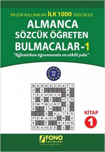 Almanca Sözcük Öğreten Bulmacalar 1  Frontansicht 1