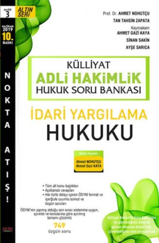 Külliyat İdari Yargılama Hukuku Soru Bankası  Frontansicht 1