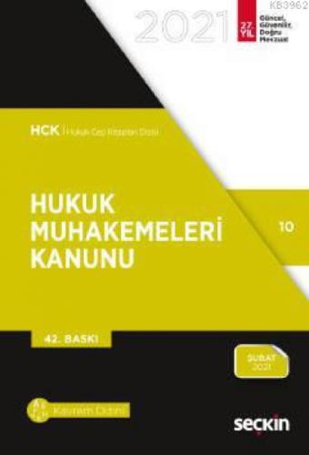 Hukuk Muhakemeleri Kanunu  Frontansicht 1