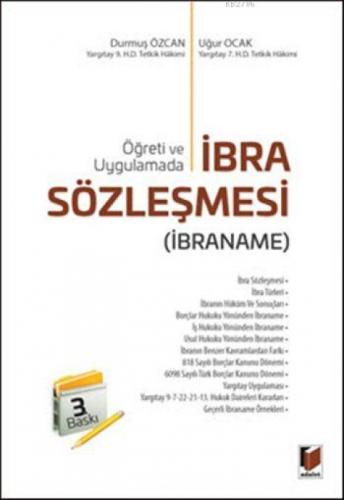 İbra Sözleşmesi (İbraname)  Frontansicht 1