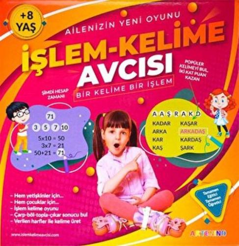 İşlem Kelime Avcısı Kutu Oyunu  Frontansicht 1
