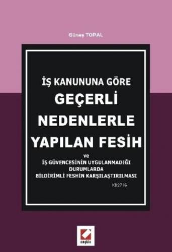 İş Kanununa Göre Geçerli Nedenlerle Yapılan Fesih  Frontansicht 1