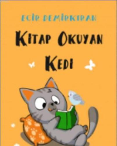 Kitap Okuyan Kedi  Frontansicht 1