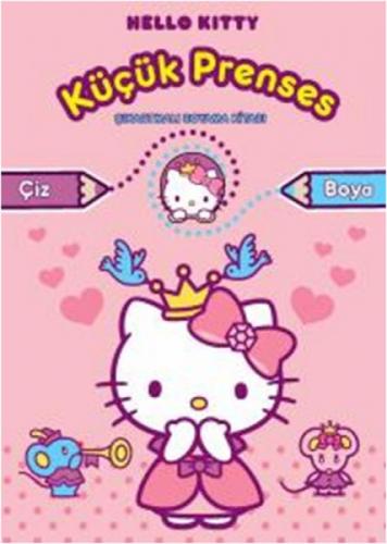 Hello Kitty Küçük Prenses Çıkarmalı Boyama  Frontansicht 1