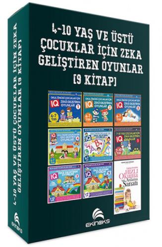 4-10 Yaş ve Üstü Çocuklar İçin IQ Zeka Geliştiren Oyunlar (9 Kitap)  Frontansicht 1