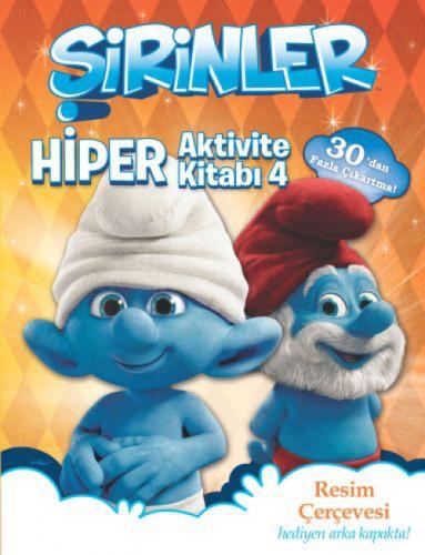 Şirinler - Hiper Aktivite Kitabı 4  Frontansicht 1