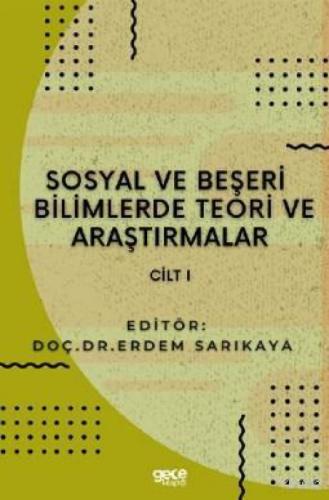 Sosyal ve Beşerî Bilimlerde Teori ve Araştırmalar Cilt I  Frontansicht 1