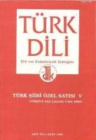 Türk Dili Sayı 531: Türk Şiiri Özel Sayısı 5; Türkiye Dışı Çağdaş Türk Şiiri  Frontansicht 1
