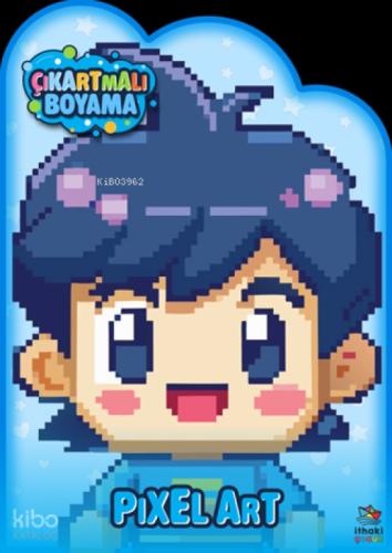 Pixel Art Zamanı Ş Çıkartmalı Boyama Kitabı  Frontansicht 1