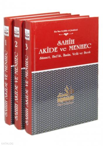 Sahih Akide ve Menhec (3 Cilt Takım)  Frontansicht 1