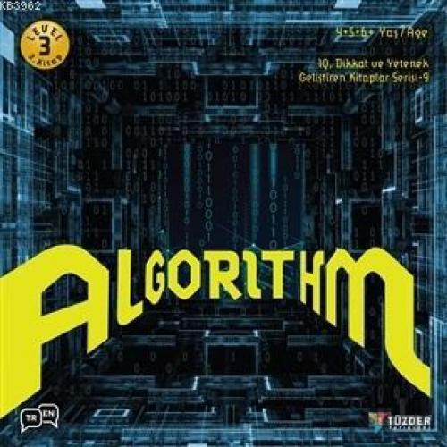 Algorithm - IQ Dikkat ve Yetenek Geliştiren Kitaplar Serisi 9 (Level 3)  Frontansicht 1