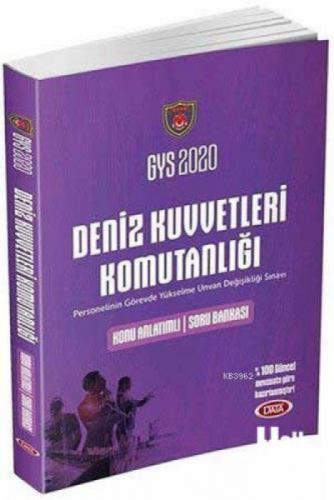 Data Yayınları 2020 GYS Deniz Kuvvetleri Komutanlığı Konu Anlatımlı Soru Bankası  Frontansicht 1